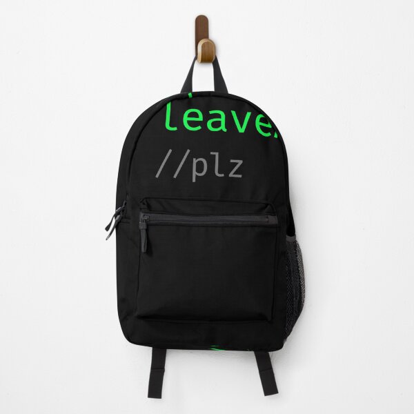 Item preview, leaveAlone(); //plz introvert code humor designed and sold by SuperChillPrint.