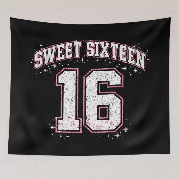 Item preview, Sweet Sixteen Birthday Glitter Style designed and sold by SplashTastic.