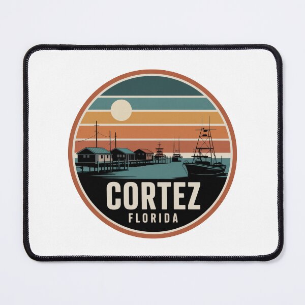 Item preview, Cortez Florida: Retro Fishing Boats Sunset  designed and sold by CircinusStore.