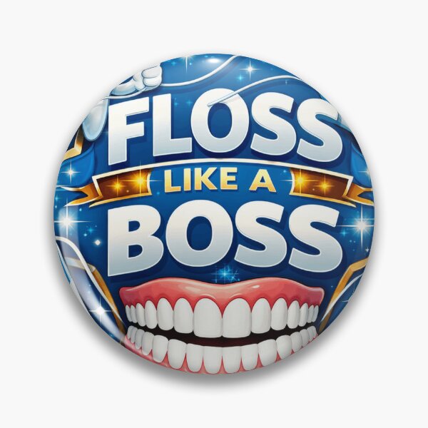 Item preview, Floss Like A Boss Dental Funny designed and sold by the-dovlat.
