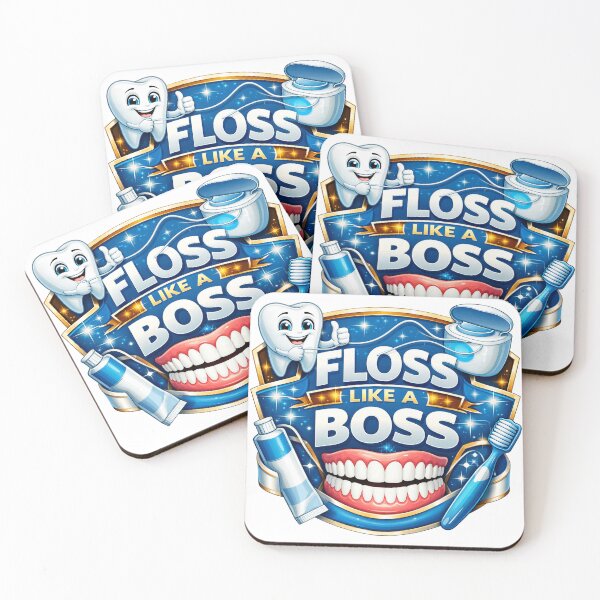 Item preview, Floss Like A Boss Dental Funny designed and sold by the-dovlat.
