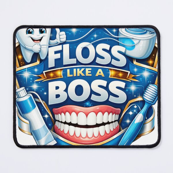 Item preview, Floss Like A Boss Dental Funny designed and sold by the-dovlat.