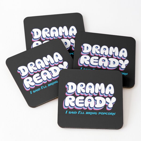 Item preview, Drama Ready, I said I'll bring Popcorn designed and sold by GlimmerAura.