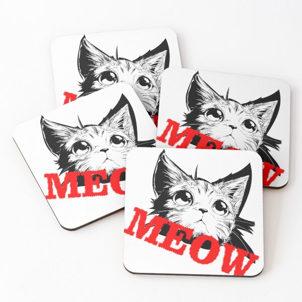 Item preview, MEOW designed and sold by CemDigitalArt.