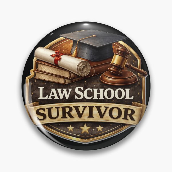 Item preview, Law School Survivor Graduation Humor designed and sold by the-dovlat.