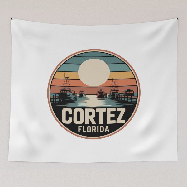 Item preview, Cortez Florida: Fishing Boats Sunset  designed and sold by CircinusStore.