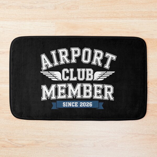 Item preview, Airport Club Member Travel Varsity Design designed and sold by SplashTastic.
