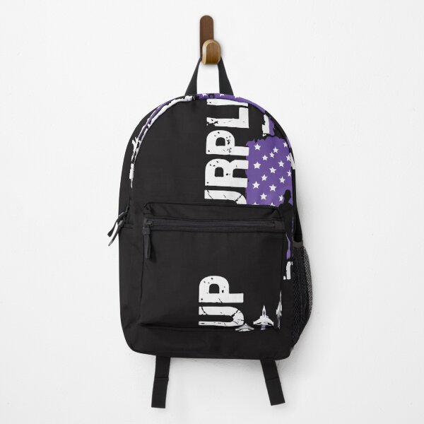 Item preview, Purple Up Military Kids Month USA Flag Support Military Child Design designed and sold by kiralynstration.