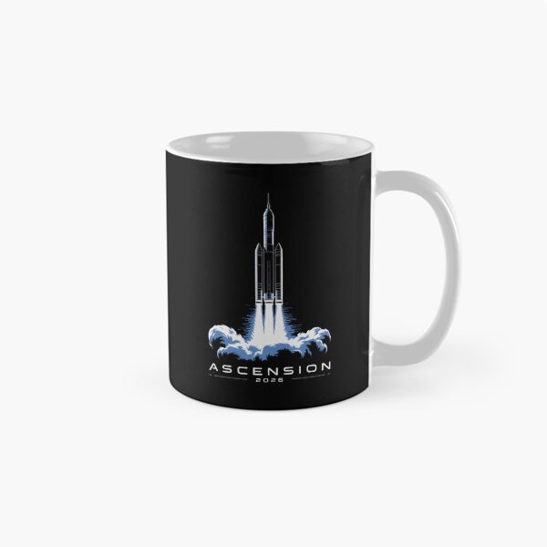 Item preview, Ascension 2026 — Rocket Launch Glitch Art Space Tee V3 designed and sold by DarylWelsh2024.