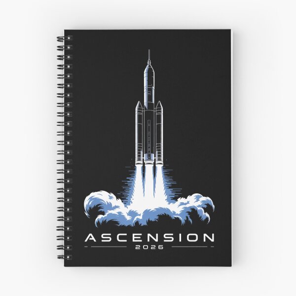 Item preview, Ascension 2026 — Rocket Launch Glitch Art Space Tee V3 designed and sold by DarylWelsh2024.