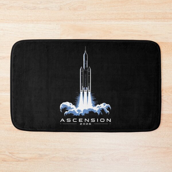 Item preview, Ascension 2026 — Rocket Launch Glitch Art Space Tee V3 designed and sold by DarylWelsh2024.