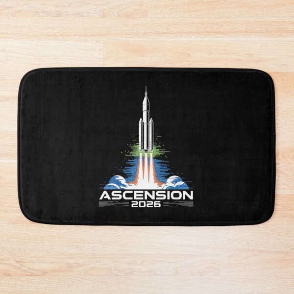 Item preview, Ascension 2026 — Rocket Launch Glitch Art Space Tee V4 designed and sold by DarylWelsh2024.