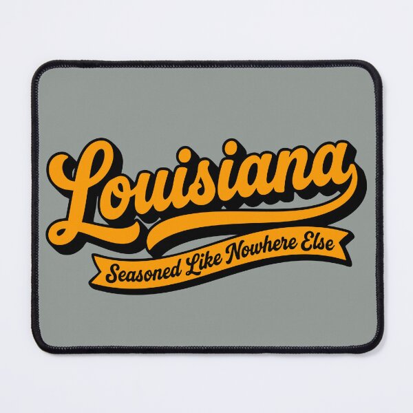 Item preview, Vintage Louisiana Retro 70s Script Sticker Art Seasoned Like Nowhere Else designed and sold by Cozy-Old-Pub.
