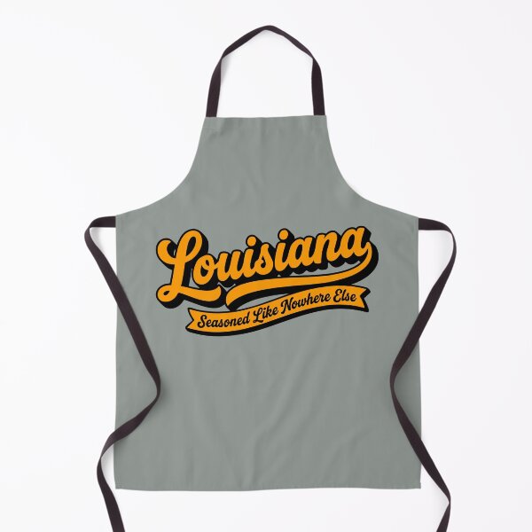 Item preview, Vintage Louisiana Retro 70s Script Sticker Art Seasoned Like Nowhere Else designed and sold by Cozy-Old-Pub.