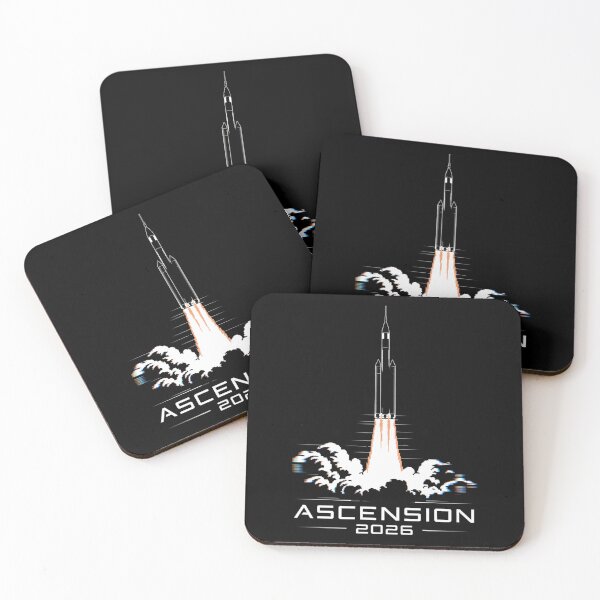 Item preview, Ascension 2026 — Rocket Launch Glitch Art Space Tee V5 designed and sold by DarylWelsh2024.