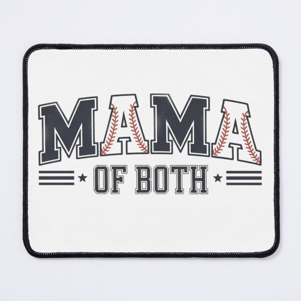 Item preview, Mom of Both Softball & Baseball – Proud Sports Mom Game Day designed and sold by THREE LITTLE BEANS.