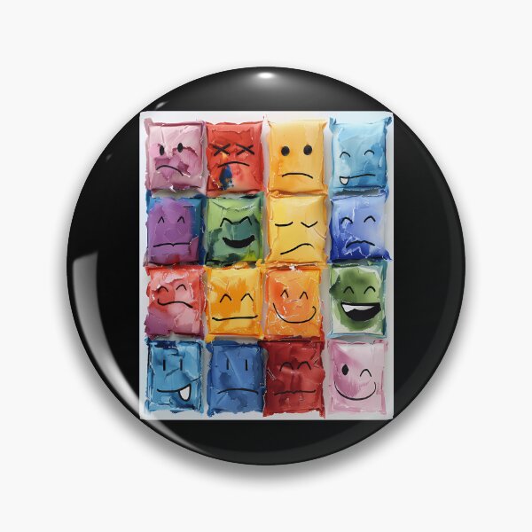 Item preview, Cartoon Faces with Mixed Emotions  designed and sold by runkspride.