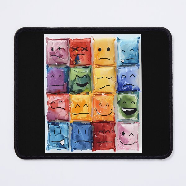 Item preview, Cartoon Faces with Mixed Emotions  designed and sold by runkspride.