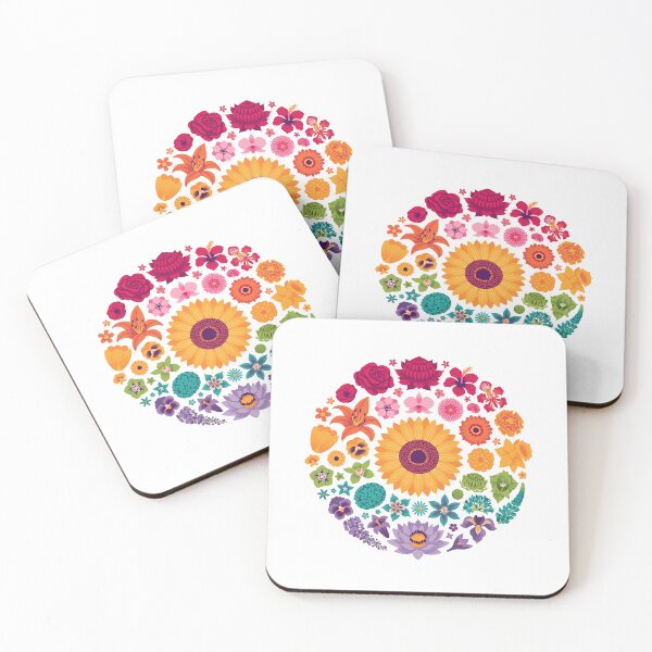 Item preview, Floral Rainbow designed and sold by Wayne Minnis.