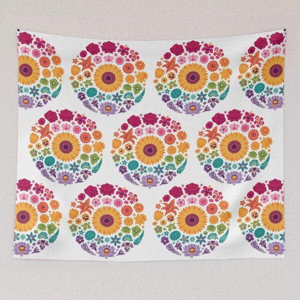Item preview, Floral Rainbow designed and sold by Wayne Minnis.