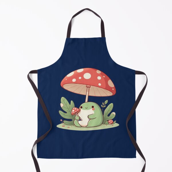 Item preview, Frog with Mushroom – Whimsical Forest Design designed and sold by Dogandesighn.