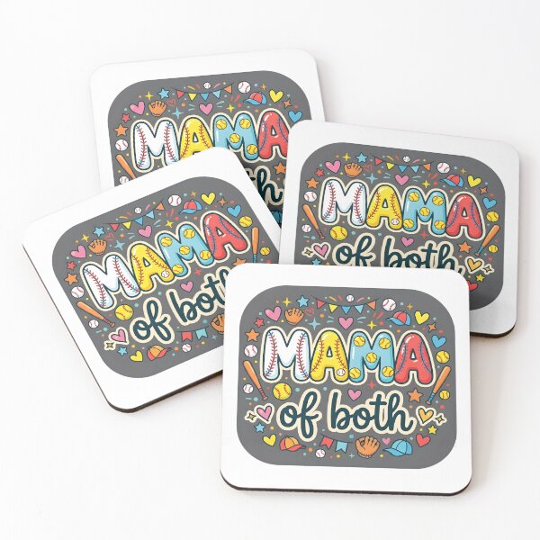 Item preview,  Mom of Both Softball & Baseball – Proud Sports Mom Game Day designed and sold by THREE LITTLE BEANS.