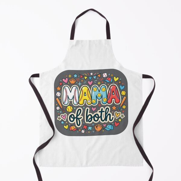 Item preview, Mom of Both Softball & Baseball – Proud Sports Mom Game Day designed and sold by THREE LITTLE BEANS.