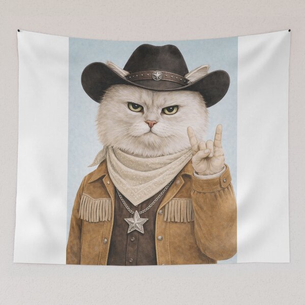 Item preview, Rocking Cat - Rocking Animals Serie designed and sold by LuluLeb.