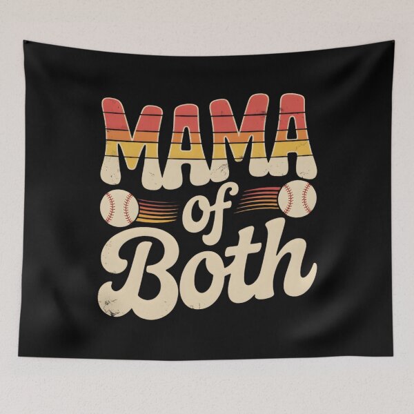 Item preview, Mom of Both Softball & Baseball – Proud Sports Mom Game Day designed and sold by THREE LITTLE BEANS.