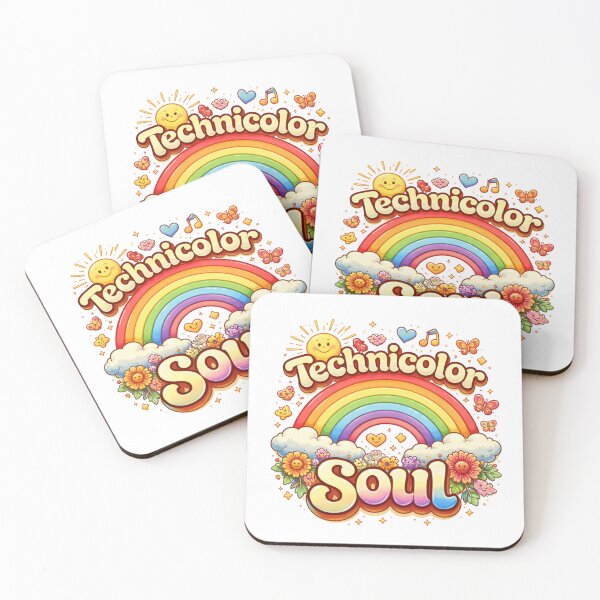 Item preview, Technicolor Soul - Vibrant Rainbow Abstract Art designed and sold by Sashka-.