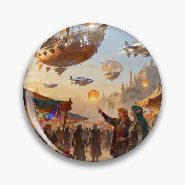 Item preview, High fantasy city designed and sold by T's&such.