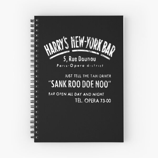Item preview, Harry's New York Bar Dark Version  designed and sold by Modenizta.