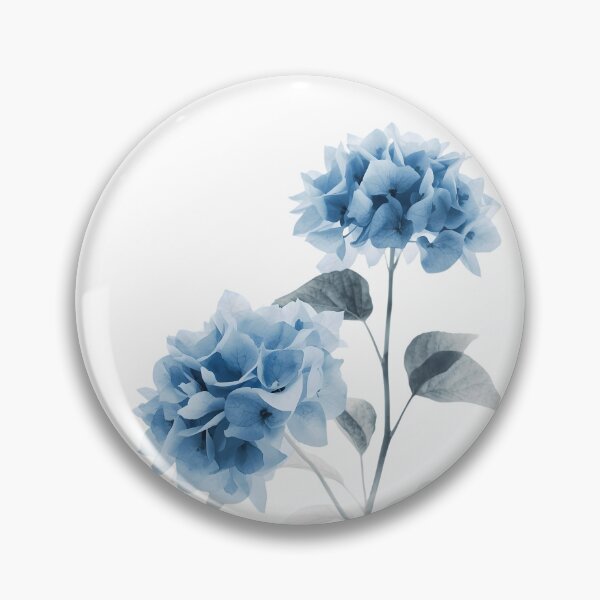 Item preview, Blue hydrangea flowers designed and sold by uunaa.