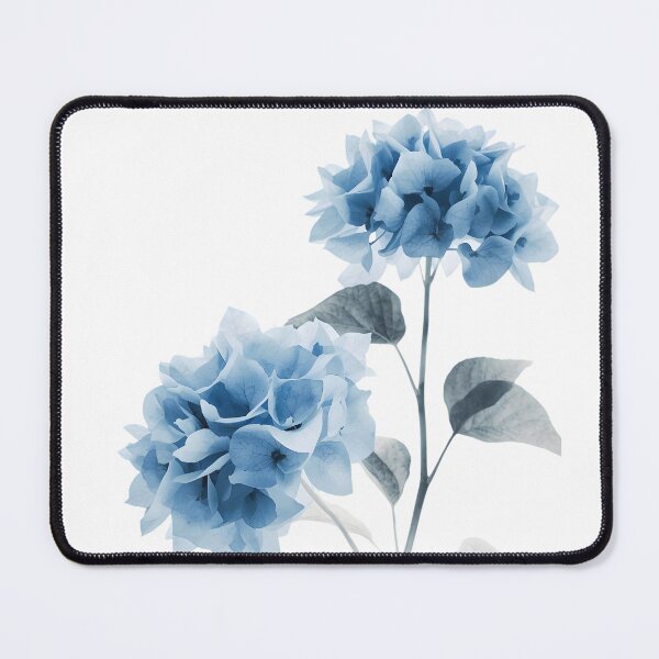 Item preview, Blue hydrangea flowers designed and sold by uunaa.
