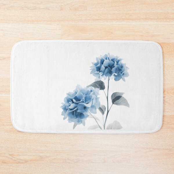 Item preview, Blue hydrangea flowers designed and sold by uunaa.