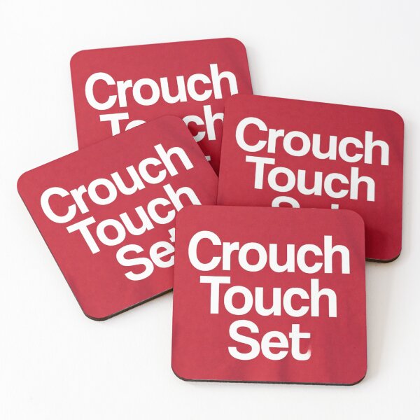 Item preview, Crouch touch set, borrowed from rugby and used as an attack mantra designed and sold by Eq2iq.