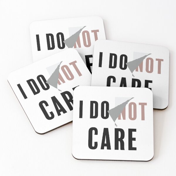 Item preview, I do (Not) Care - Inspirational Designs for Everyday Life | Street Style designed and sold by SALENTOmadness.