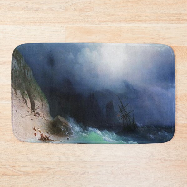 Item preview, The Shipwreck near rocks designed and sold by SharonTheFirst.