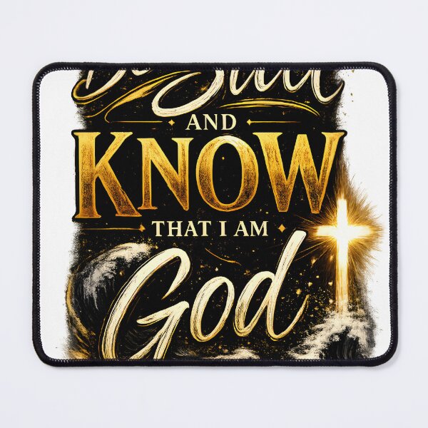 Item preview, Be Still and Know That I Am God — Psalm 46:10 designed and sold by AbidingCreatives.
