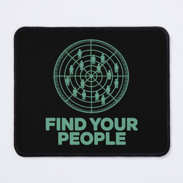 Item preview, Find Your People Community in Minimalist Style designed and sold by SplashTastic.