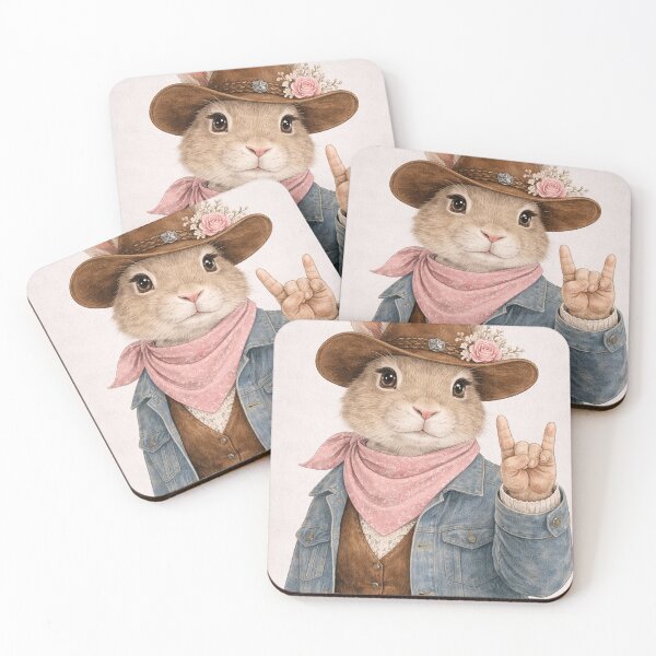Item preview, Rocking bunny - Rocking Animals Serie designed and sold by LuluLeb.