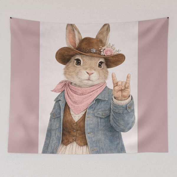 Item preview, Rocking bunny - Rocking Animals Serie designed and sold by LuluLeb.