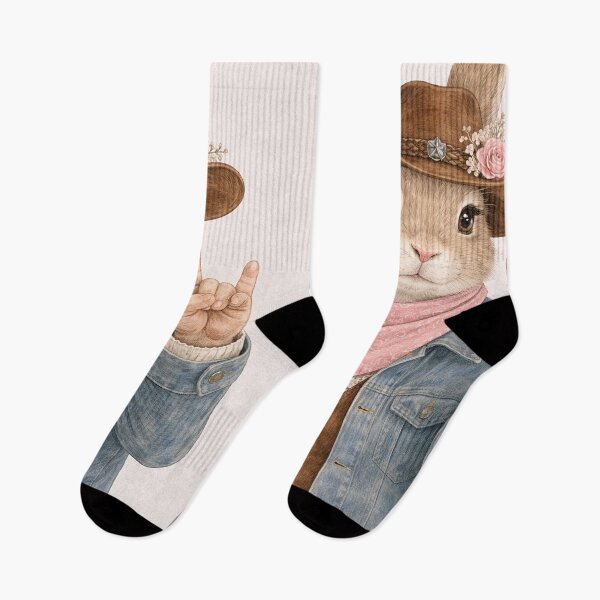 Item preview, Rocking bunny - Rocking Animals Serie designed and sold by LuluLeb.
