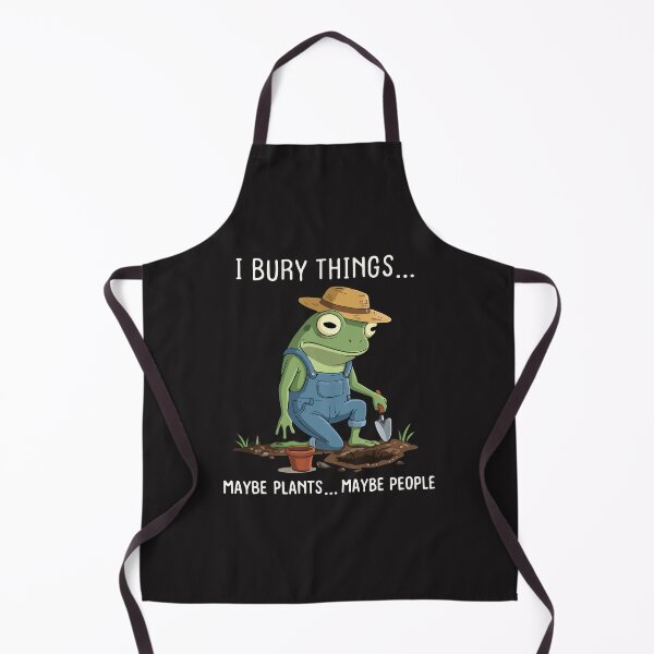 Item preview, I Bury Things Funny Gardening Dark Humor Plant Lover Gift Design designed and sold by kiralynstration.