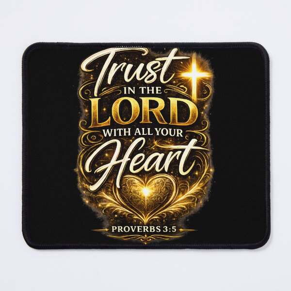 Item preview, Trust in the Lord with All Your Heart — Proverbs 3:5 designed and sold by AbidingCreatives.