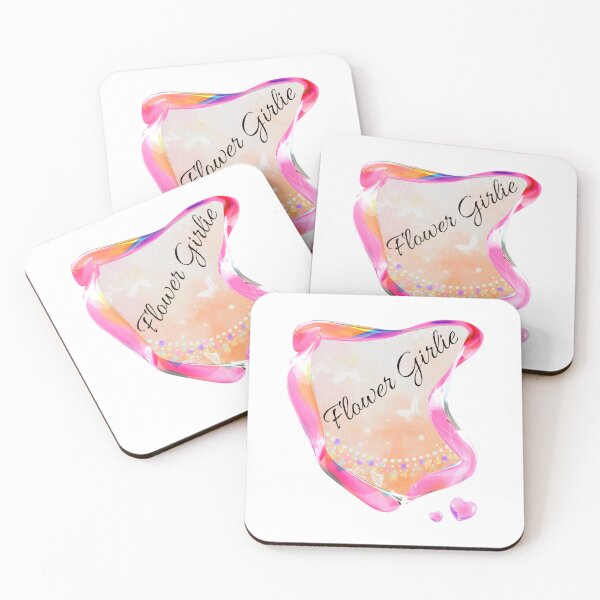 Artikelvorschau, Flower Girlie – Niedlicher Y2K- und Soft-Girl-Ästhetik-Textsticker entworfen und verkauft von M.O.K..