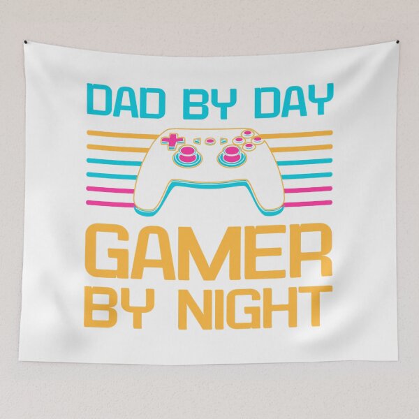 Item preview, Dad By Day Gamer By Night. designed and sold by Cyber Warrior.