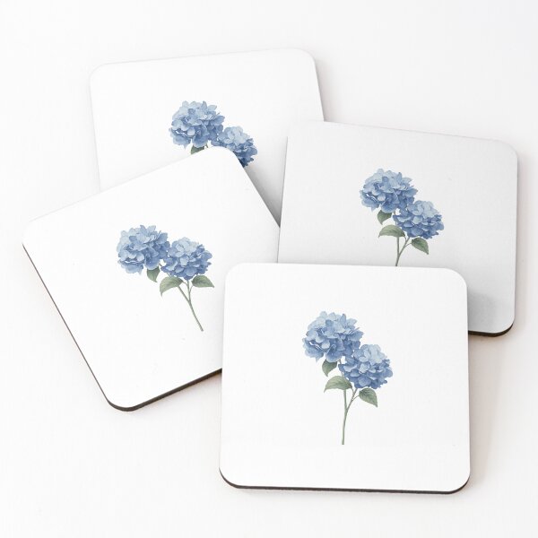Item preview,  Blue hydrangea flowers designed and sold by uunaa.