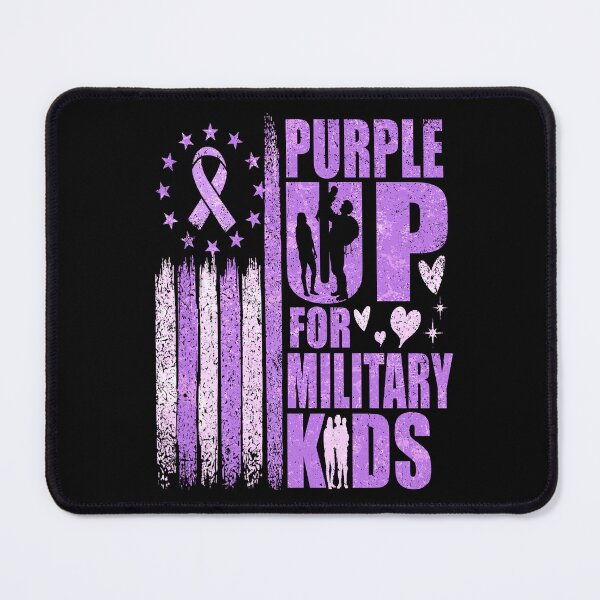 Item preview, Purple Up for Military Kids Military Child Month designed and sold by BlightedArt.