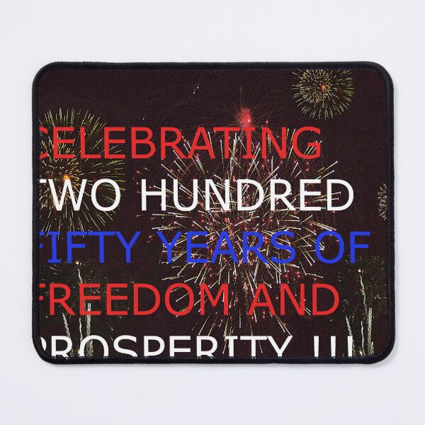 Item preview, Text Over Fireworks Celebration designed and sold by MercerImages.